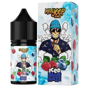 Juice Mr Yoop Salt | Iced Blue Hazz 30mL Mr Yoop Eliquids - 1