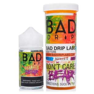 Juice Bad Drip | Don't Care Bear 60mL Free Base Bad Drip - 1