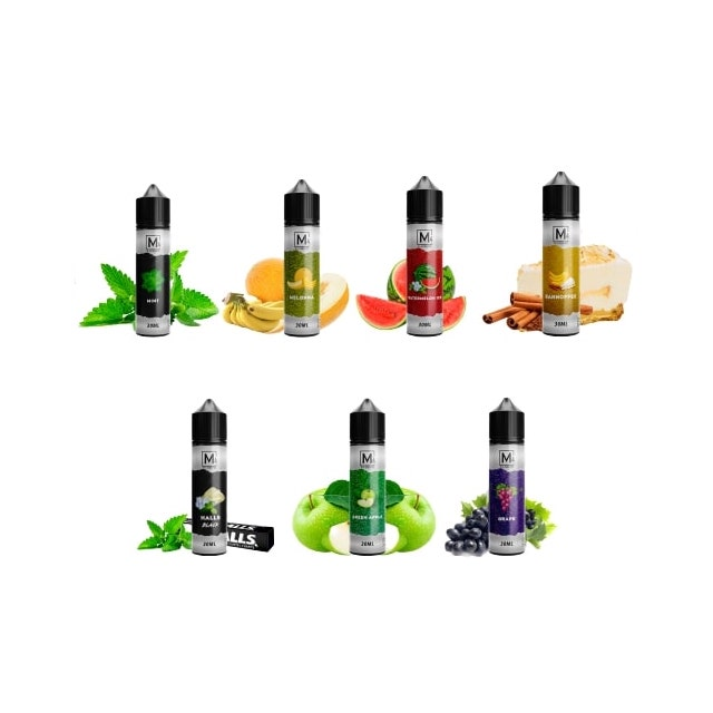 Combo 7un | Juice M4 E-liquid 30mL SEM NICOTINA (0mg) M4 E-liquid - 1