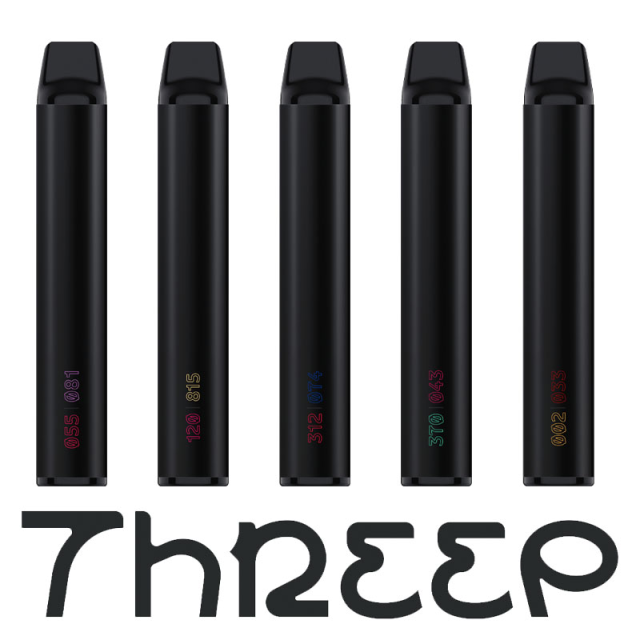 Pod Descartável | Threep Duo22 2200puffs 2 in 1 (2% e 5% nic) Threep Premium Pod - 6