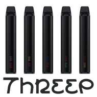 Pod Descartável | Threep Duo22 2200puffs 2 in 1 (2% e 5% nic) Threep Premium Pod - 6