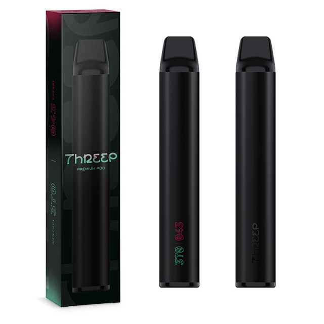 Pod Descartável | Threep Duo22 2200puffs 2 in 1 (2% e 5% nic) Threep Premium Pod - 5