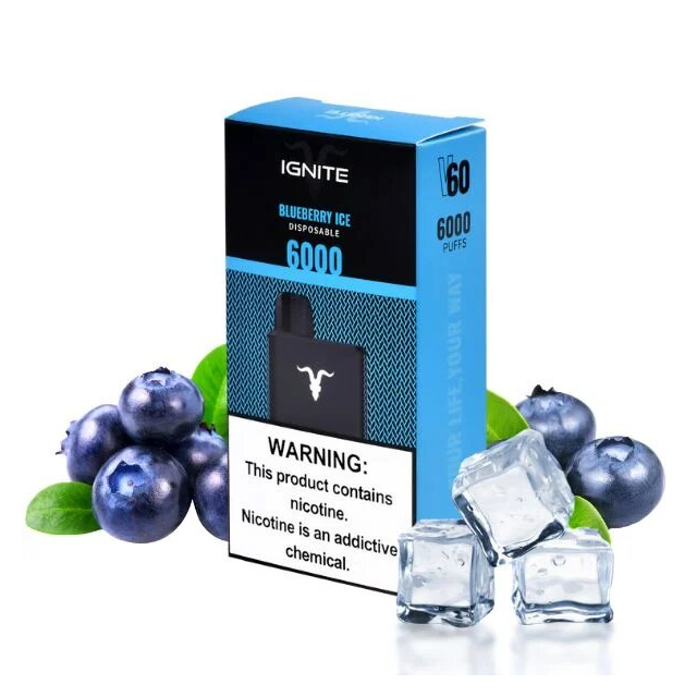 Pod Descartável Ignite V60 6000 puffs | Sabores Ignite - 3