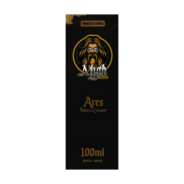 Juice Myth | Ares Tobacco Caramel Free Base Myth Juices - 1